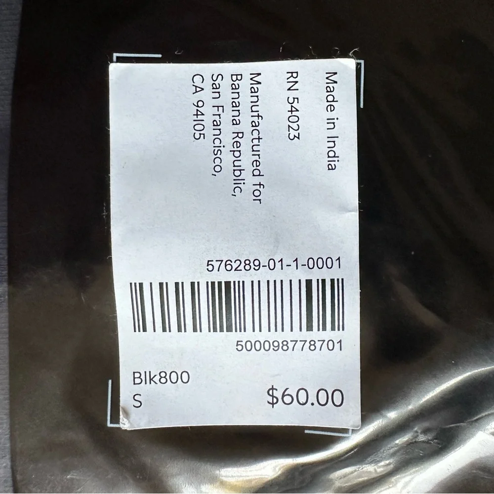 Banana Republic Black Men's 3 Pack Knit Boxer Briefs - Size Small - NWT